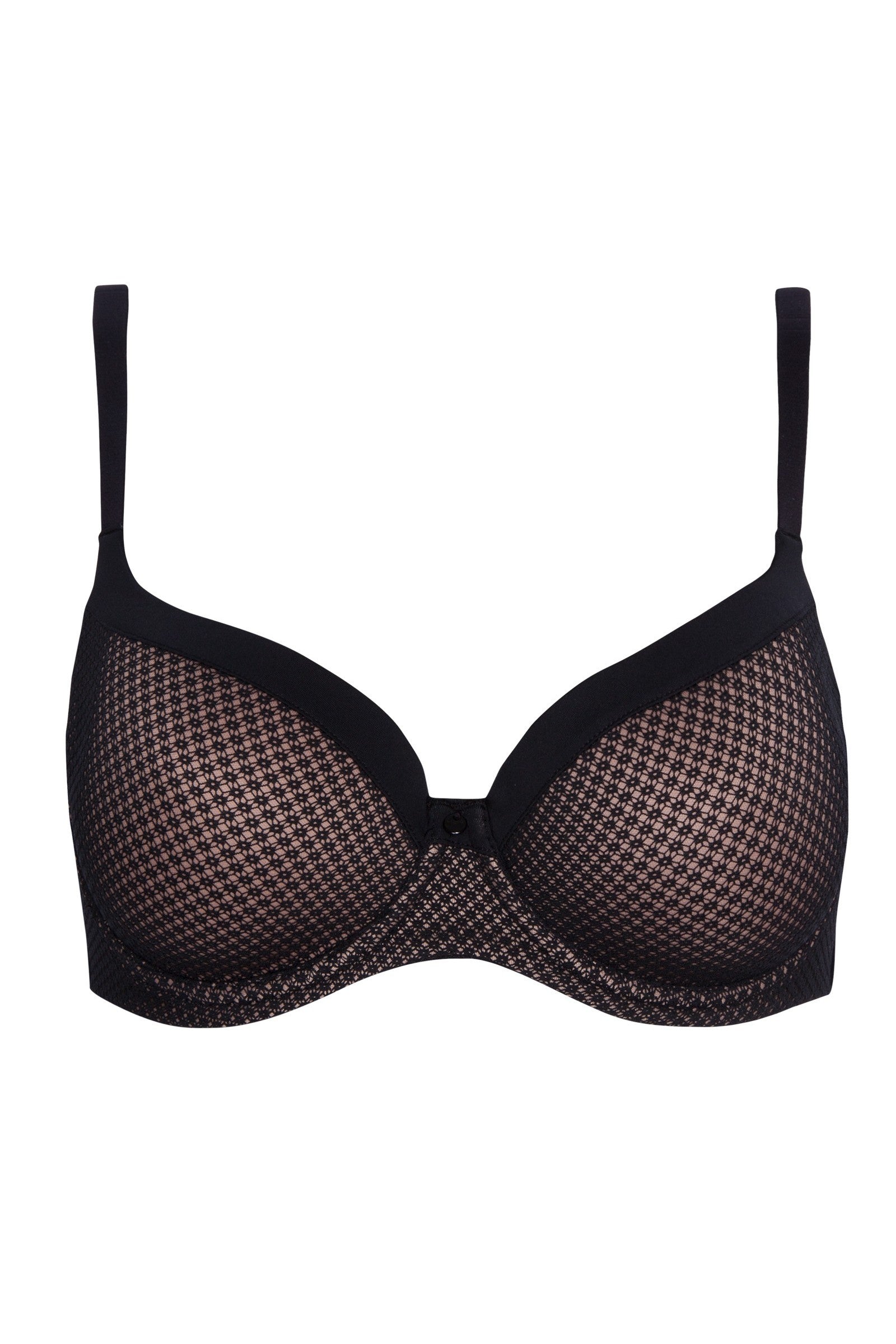 Бюстгальтер балконет с кружевом 341