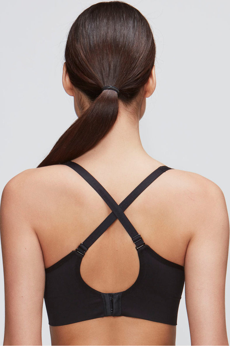 Формованный бюстгальтер без косточек 385 black