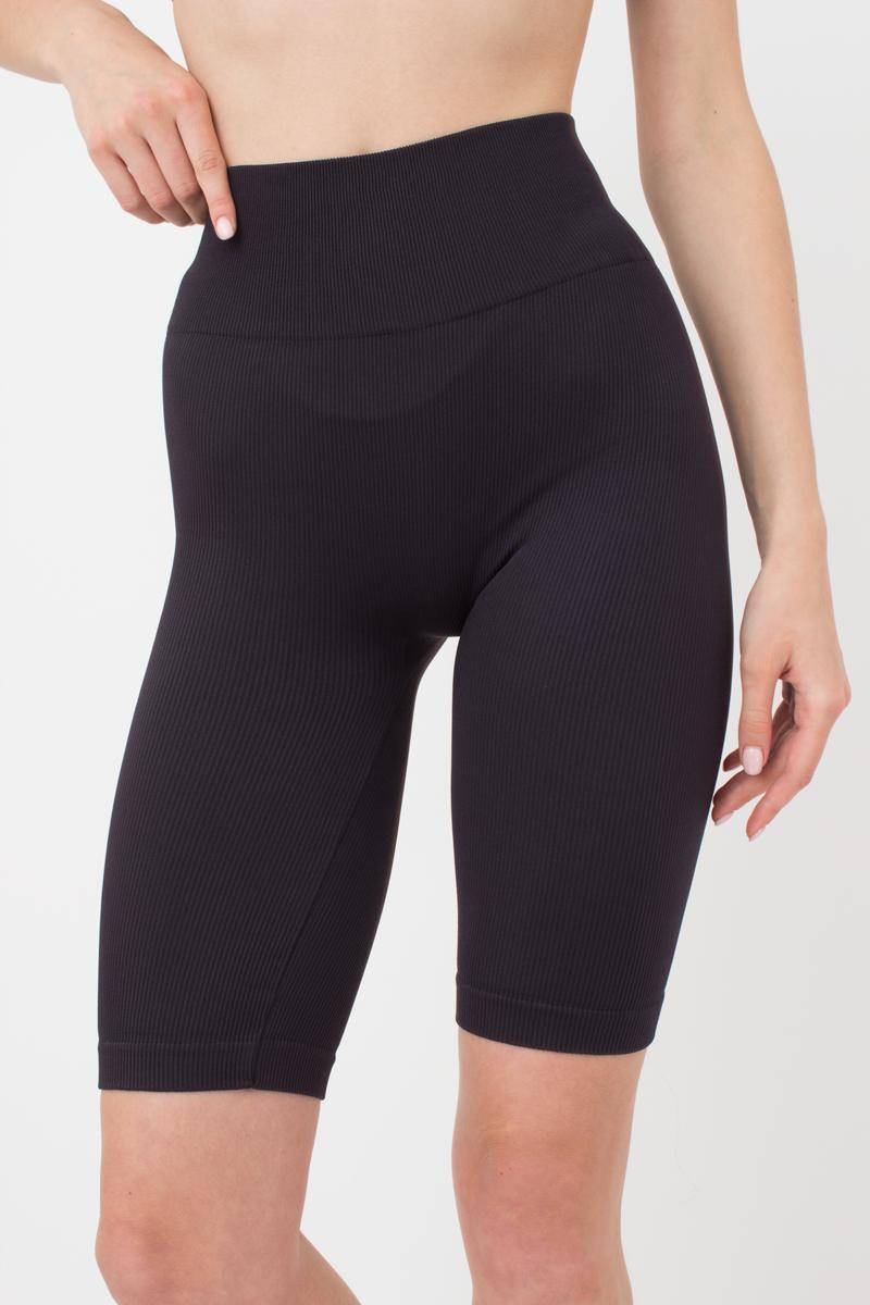 Велосипедки в рубчик 1010569 Tracks Rib black