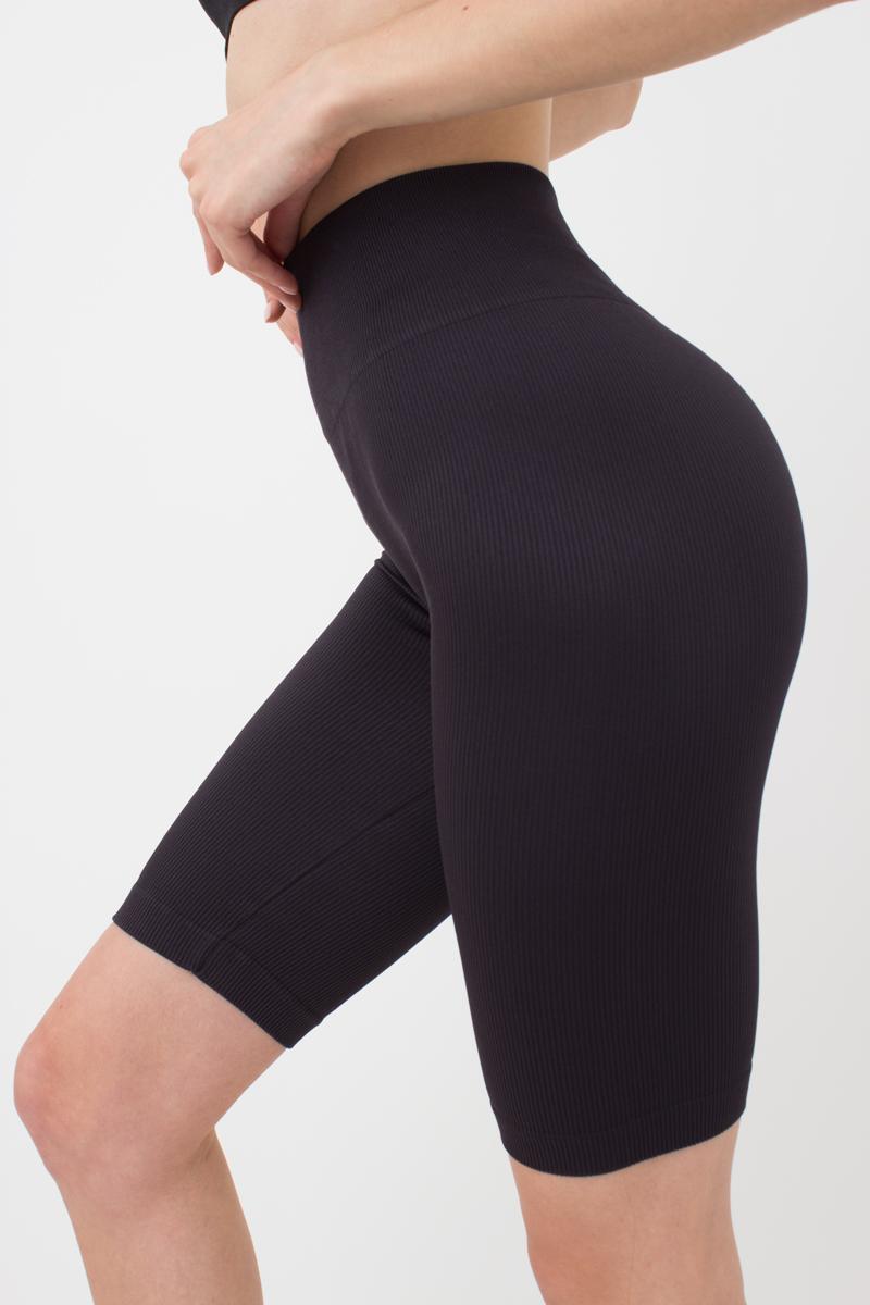 Велосипедки в рубчик 1010569 Tracks Rib black