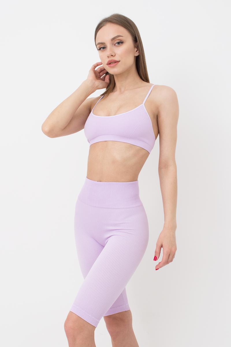 Велосипедки в рубчик 1010569 Tracks Rib orchid bloom