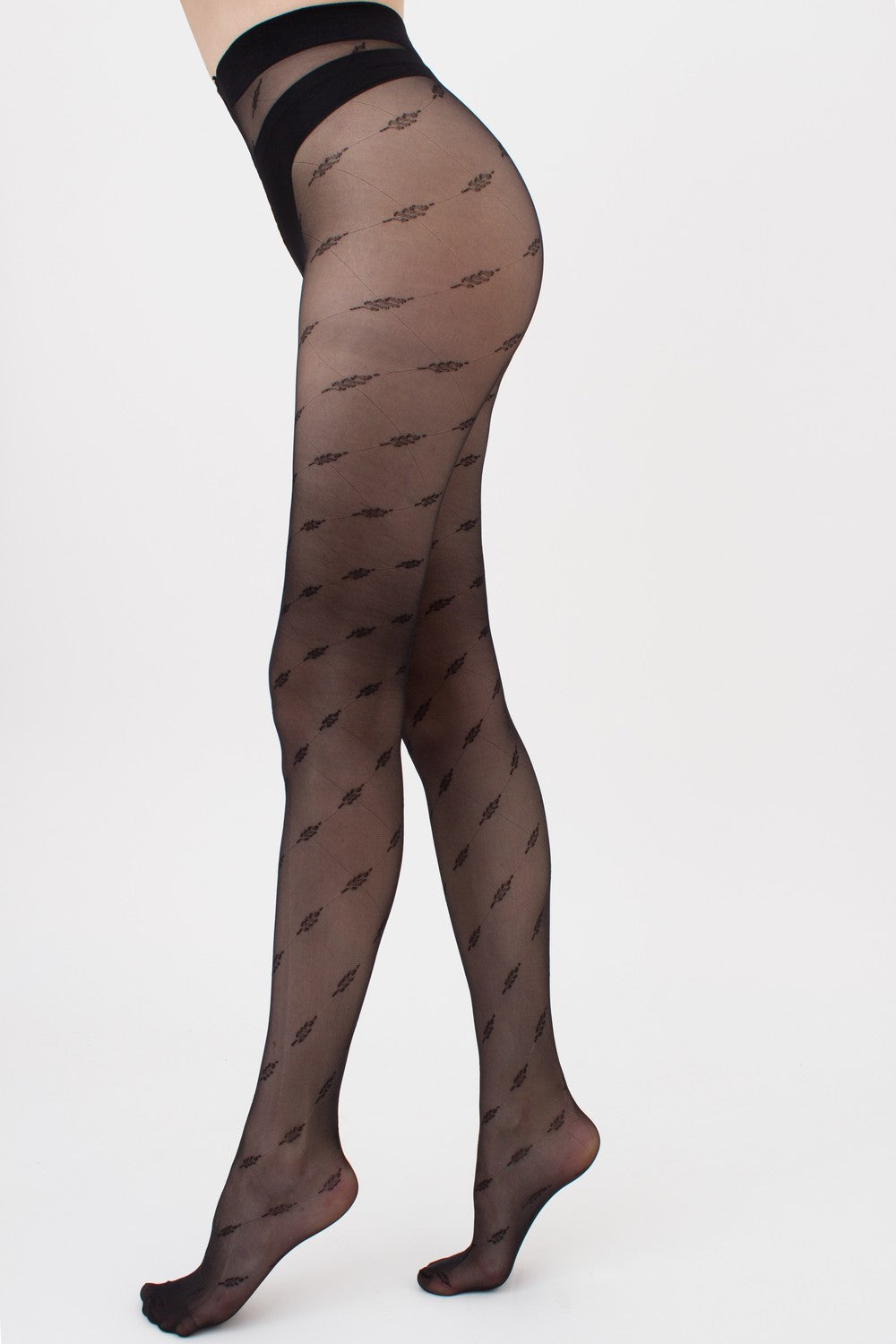 Колготки с принтом Afina 6 40d