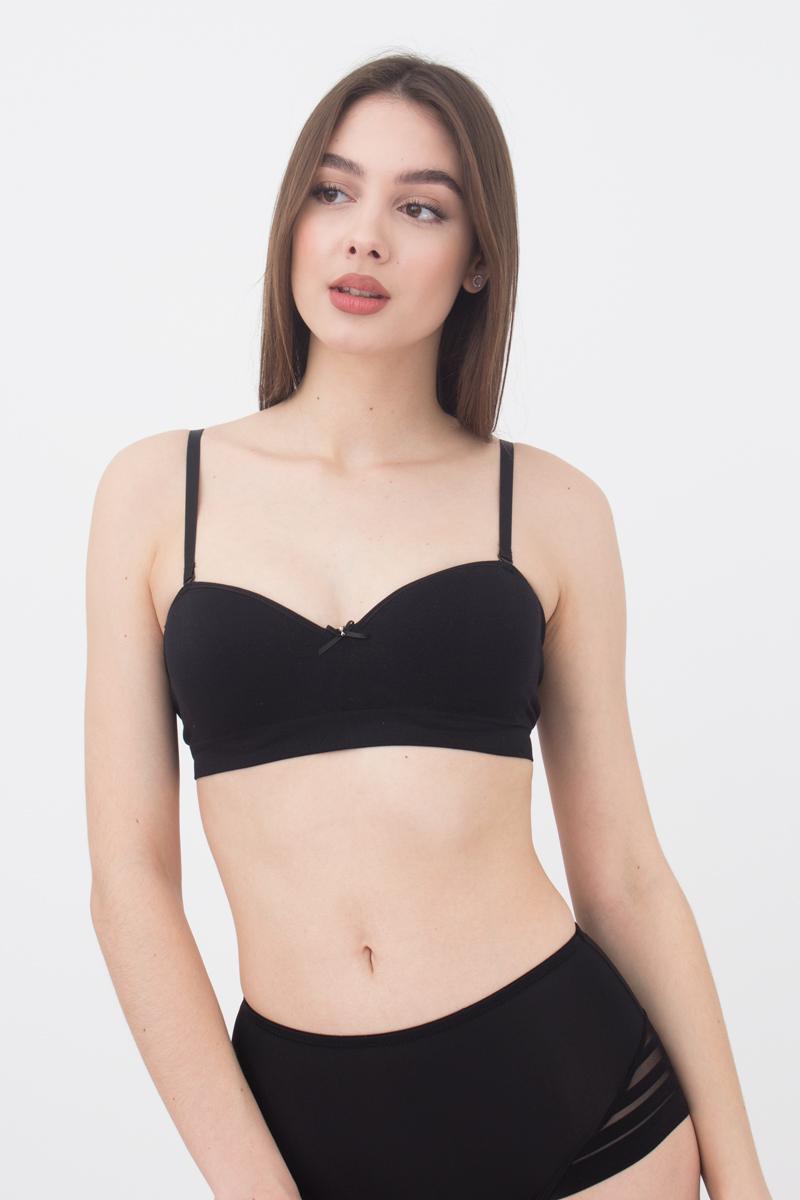 Бесшовный бюстгальтер из микрофибры Amanda UP-00000969 black