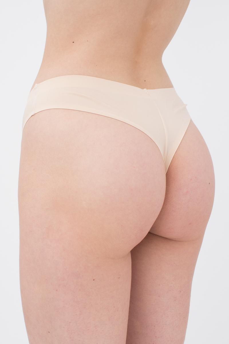 Трусики стринг из микрофибры Vanessa UP-00000532 beige
