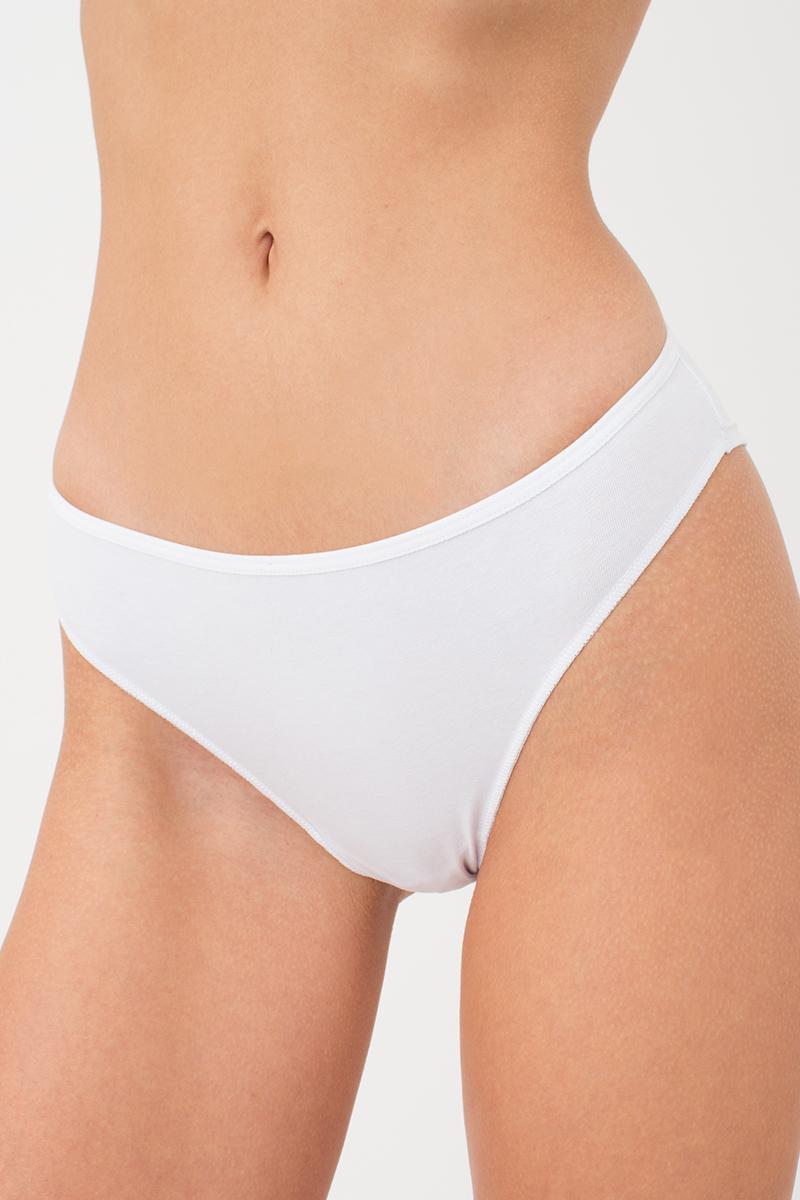 Хлопковые трусики бразилиана Leila UP-00000542 white