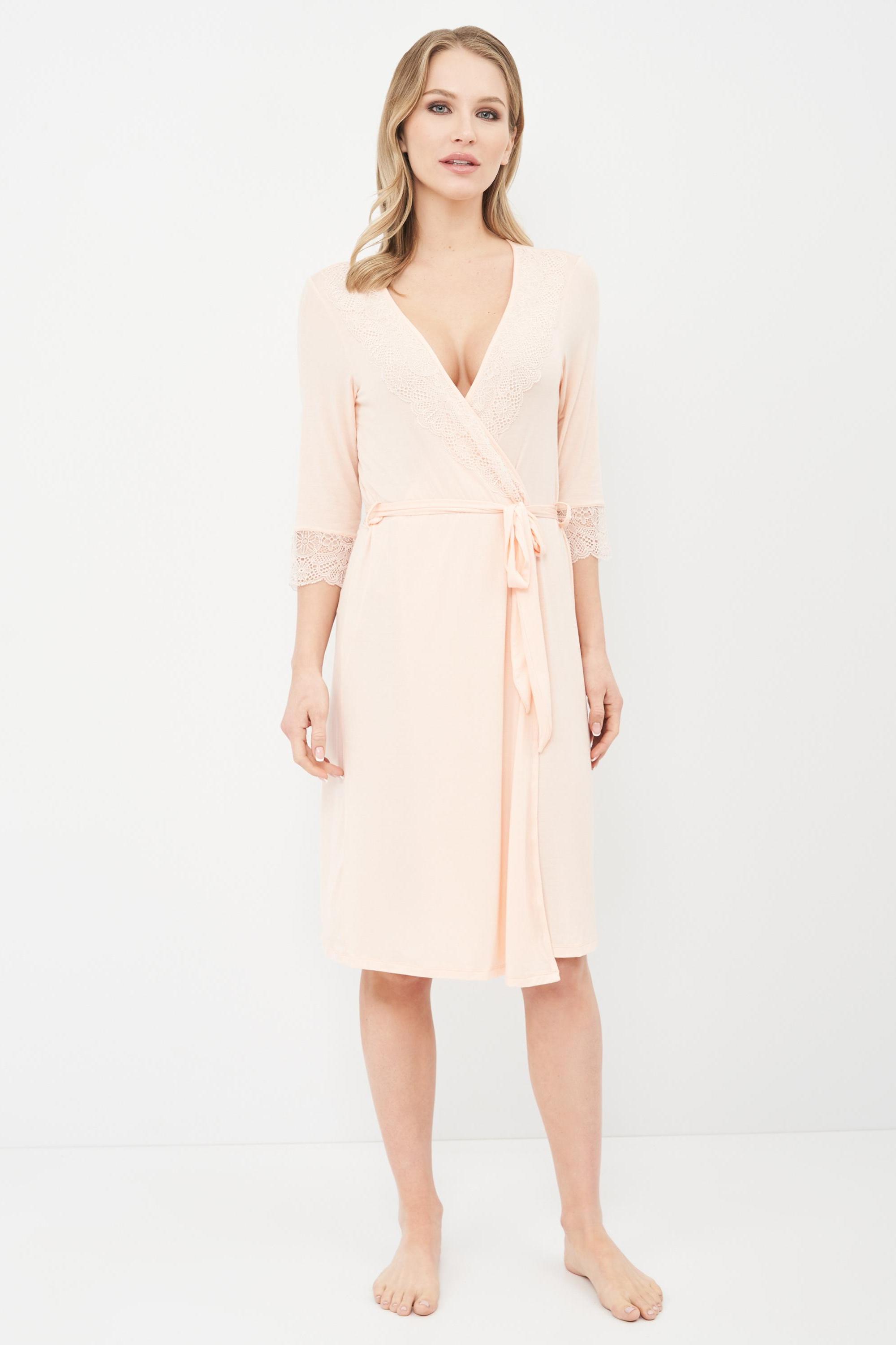 Халат из бамбука 0288 cream