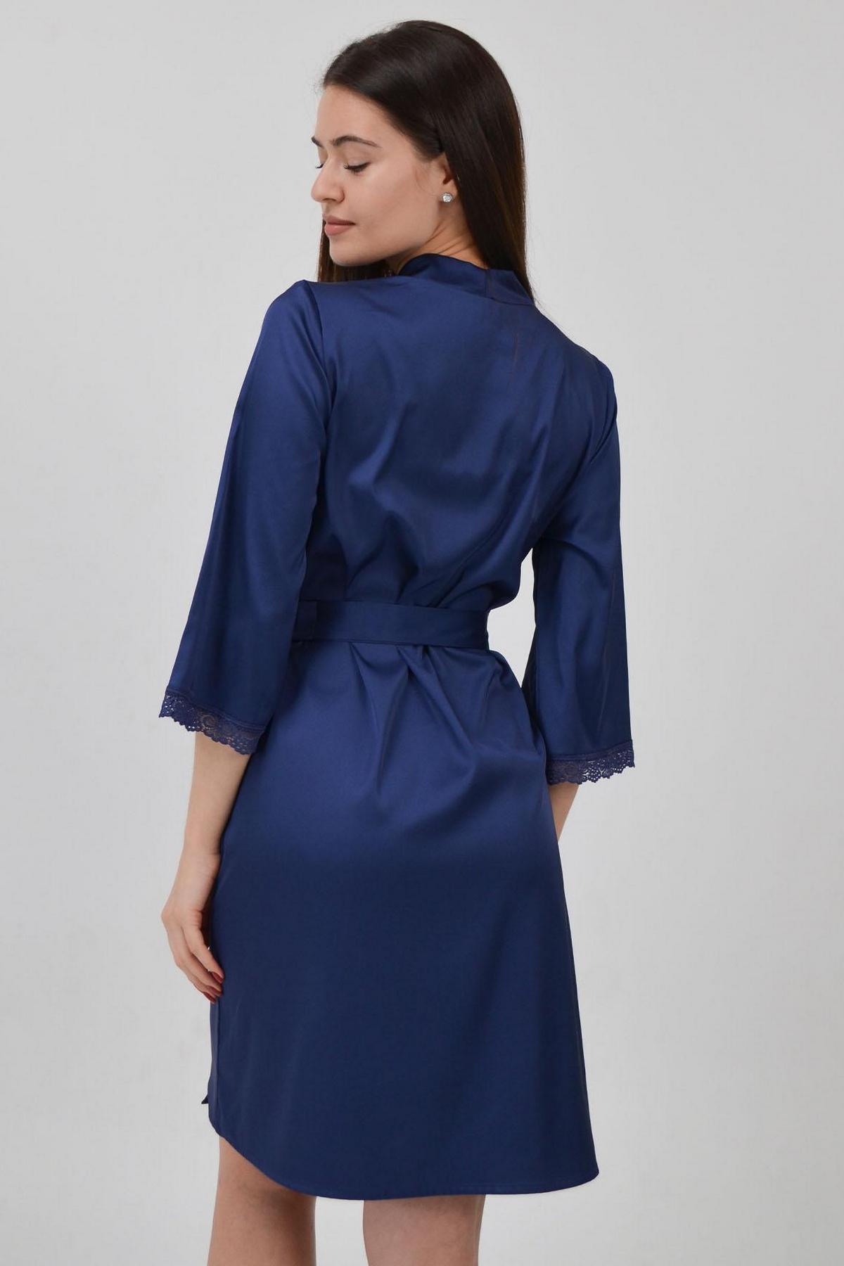 Атласный халат 1563/65021