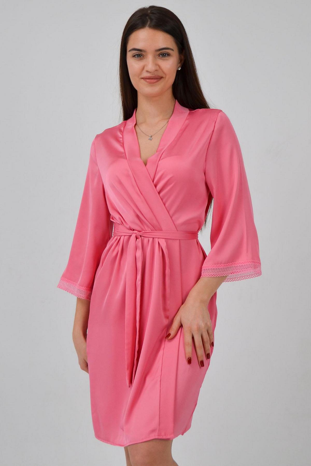 Атласный халат 1563/65024