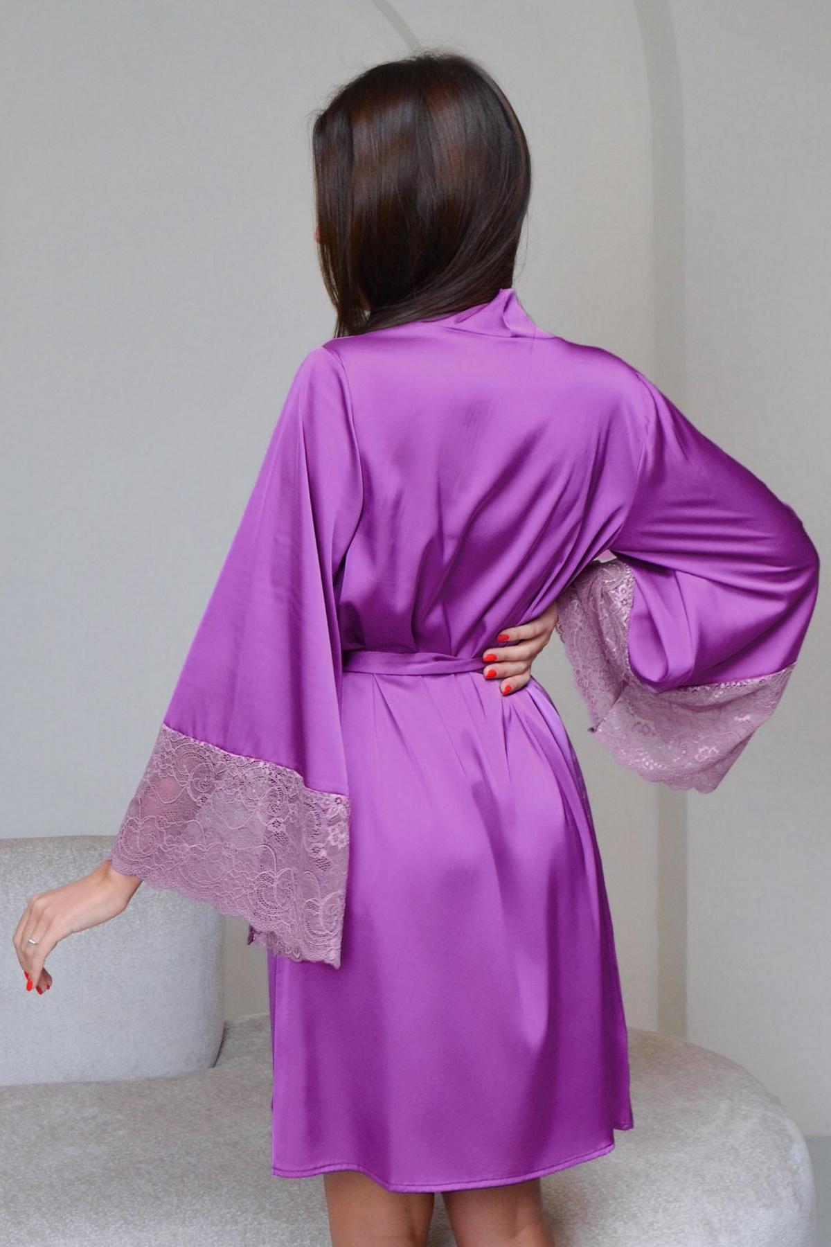 Атласный халат-кимоно 1566/65018