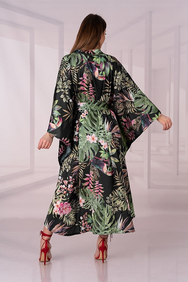 Атласный халат-кимоно Atenna