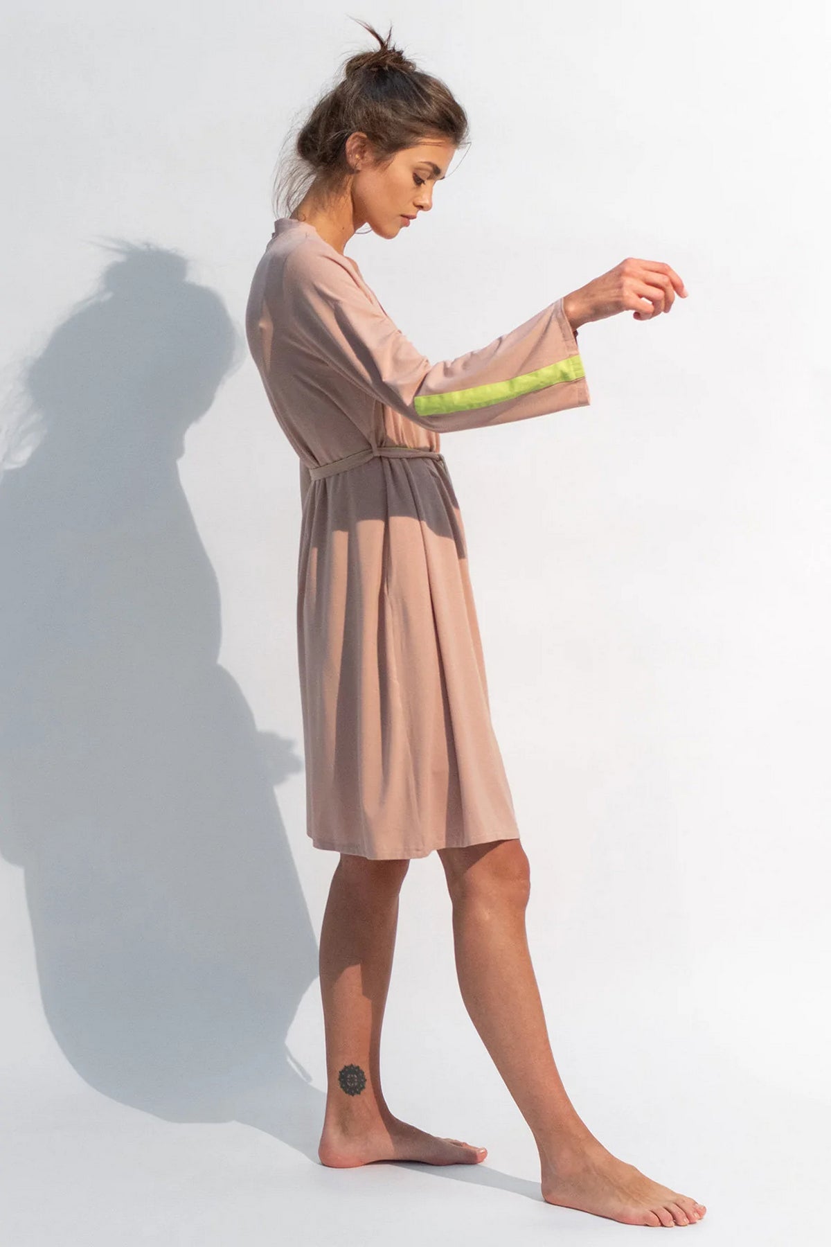 Халат из модала 211401-15 Lovely Break sand