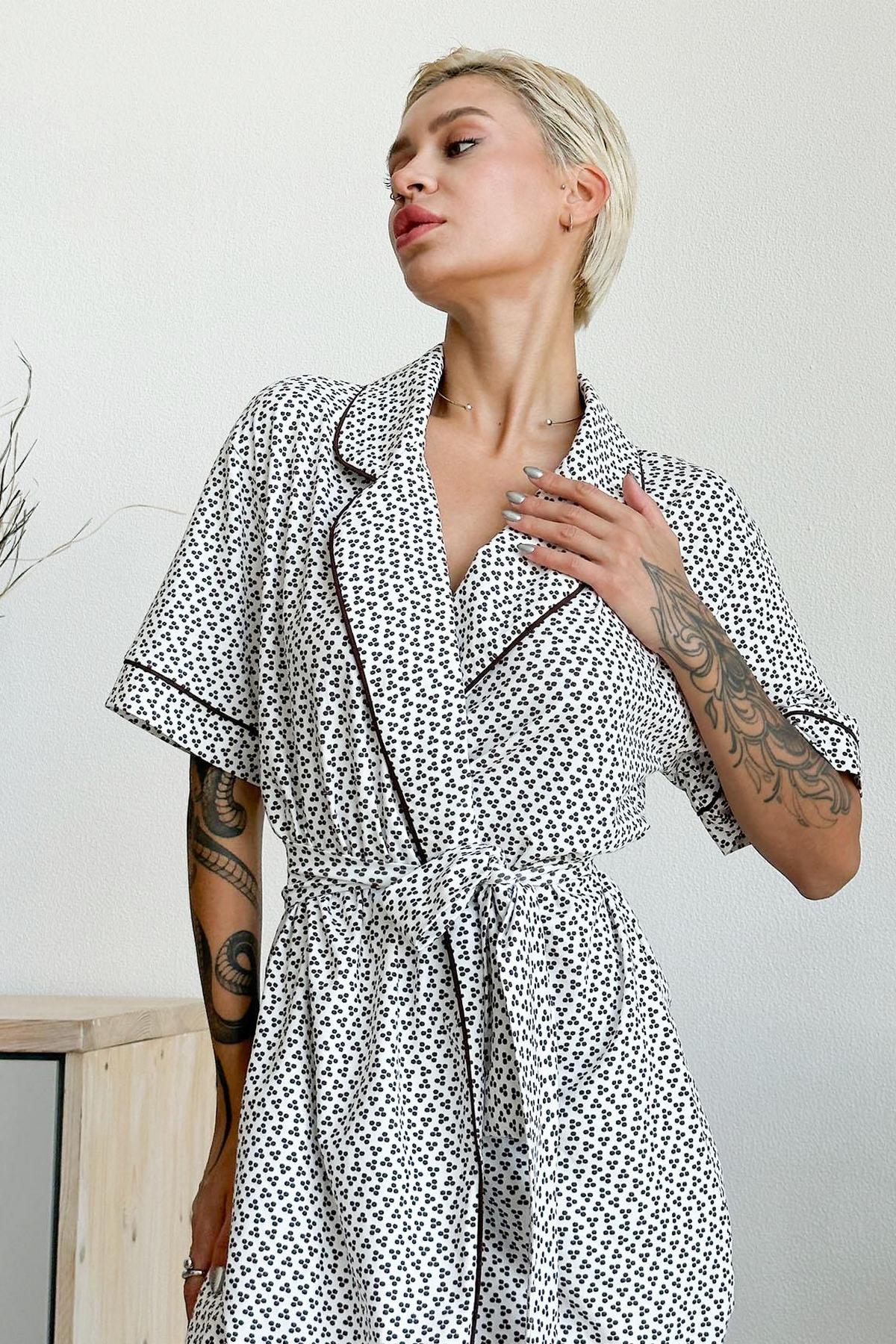 Бавовняний халат 1112/16100