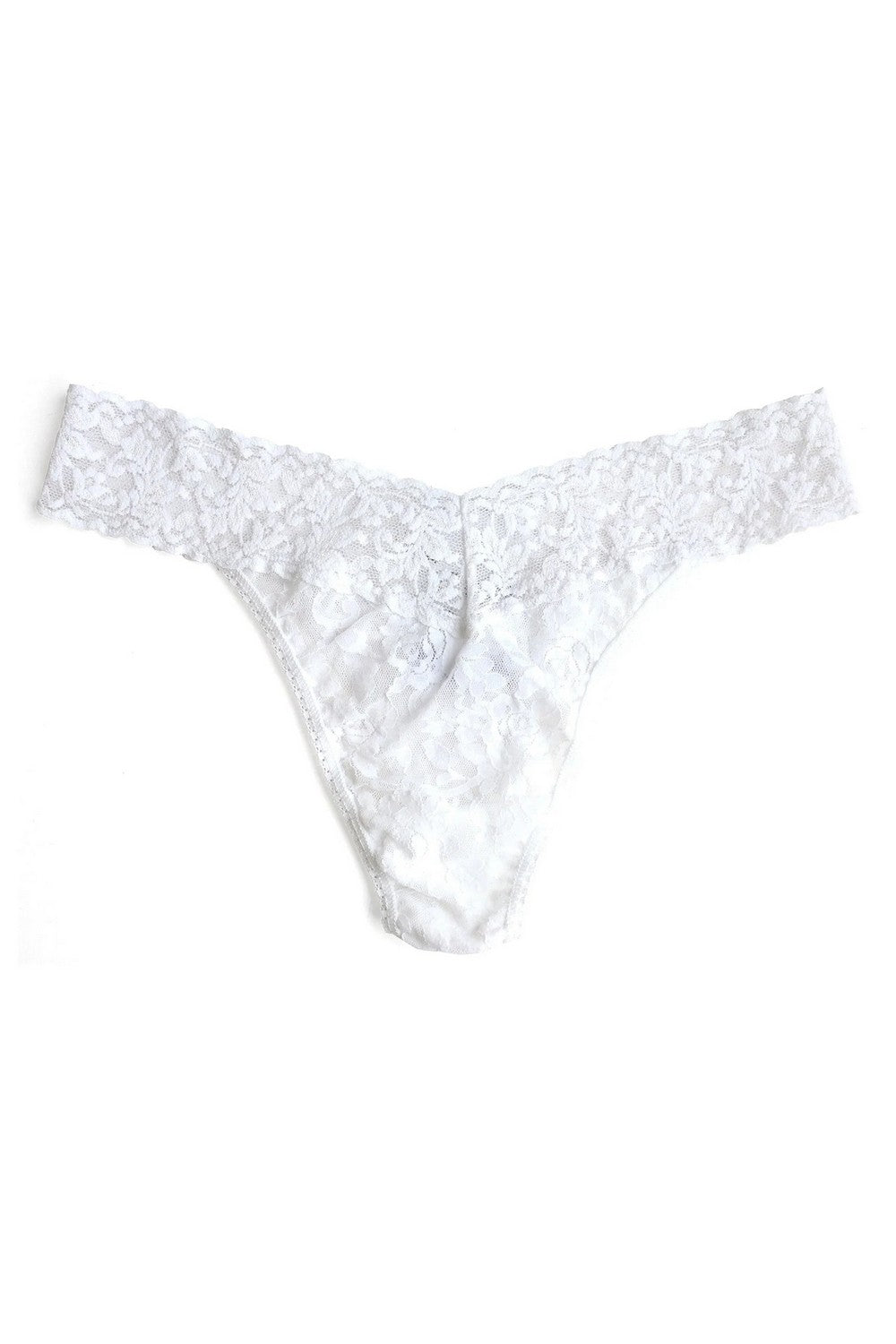 Кружевные трусики стринг 4811P Signature Lace white