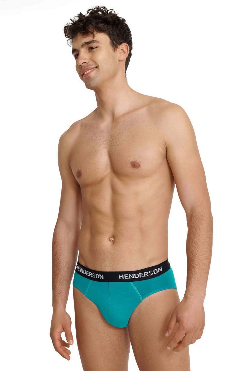 Мужские трусы слип 41197 Intact green