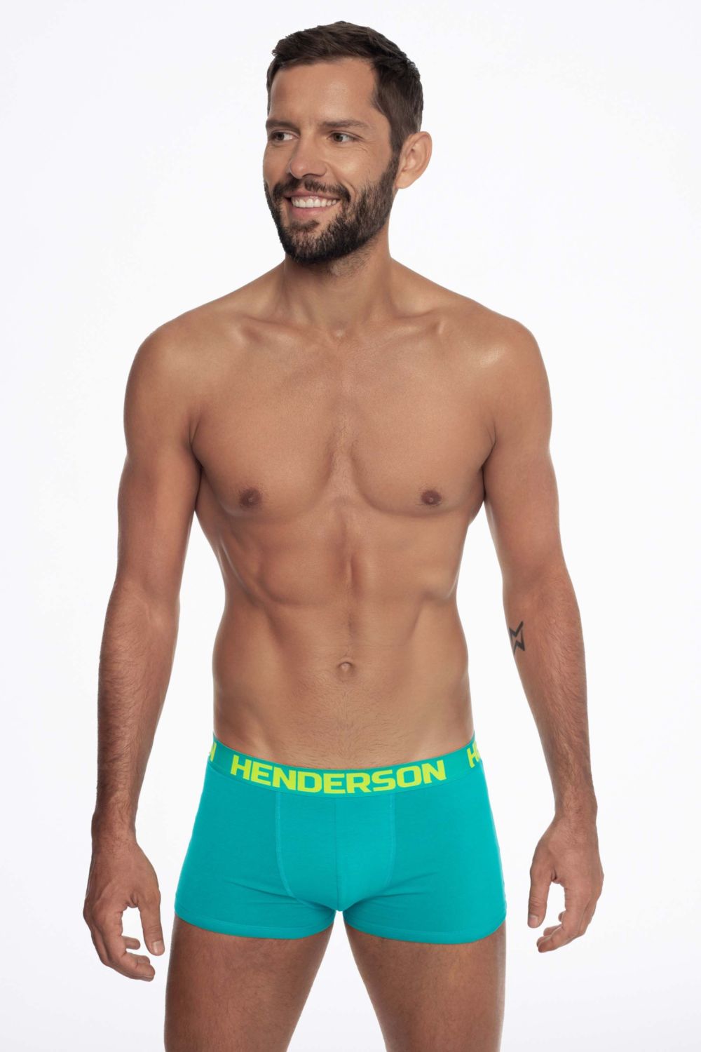 Мужские трусы шорты Cup 41271 light green