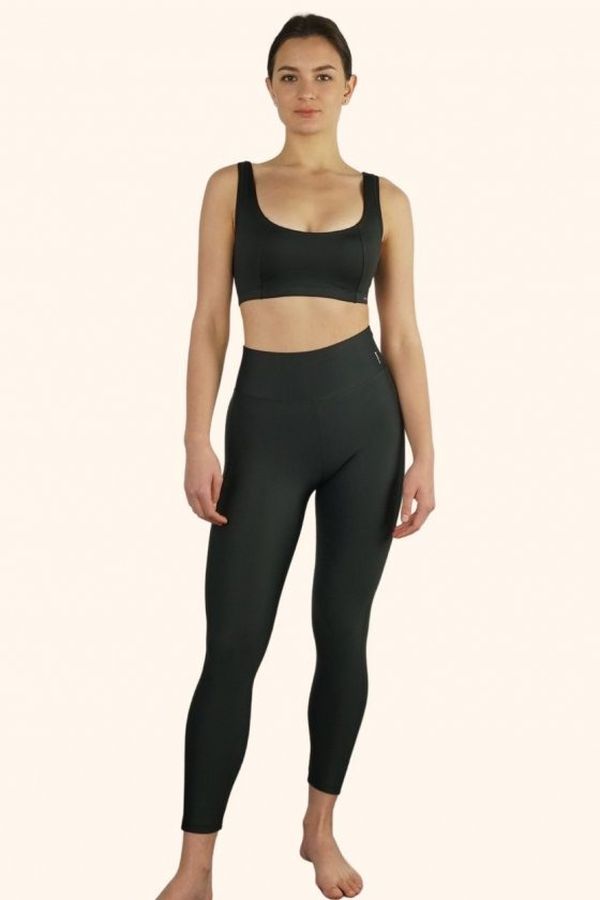 Спортивные леггинсы из микрофибры 25403 black