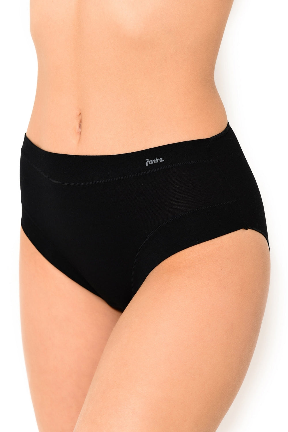 Высокие трусики слип 31394 Perfect Day Cotton black