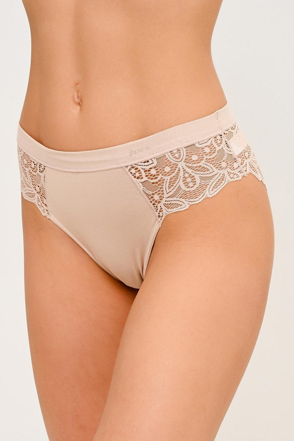 Трусики слип с кружевом 32266 Milano dune
