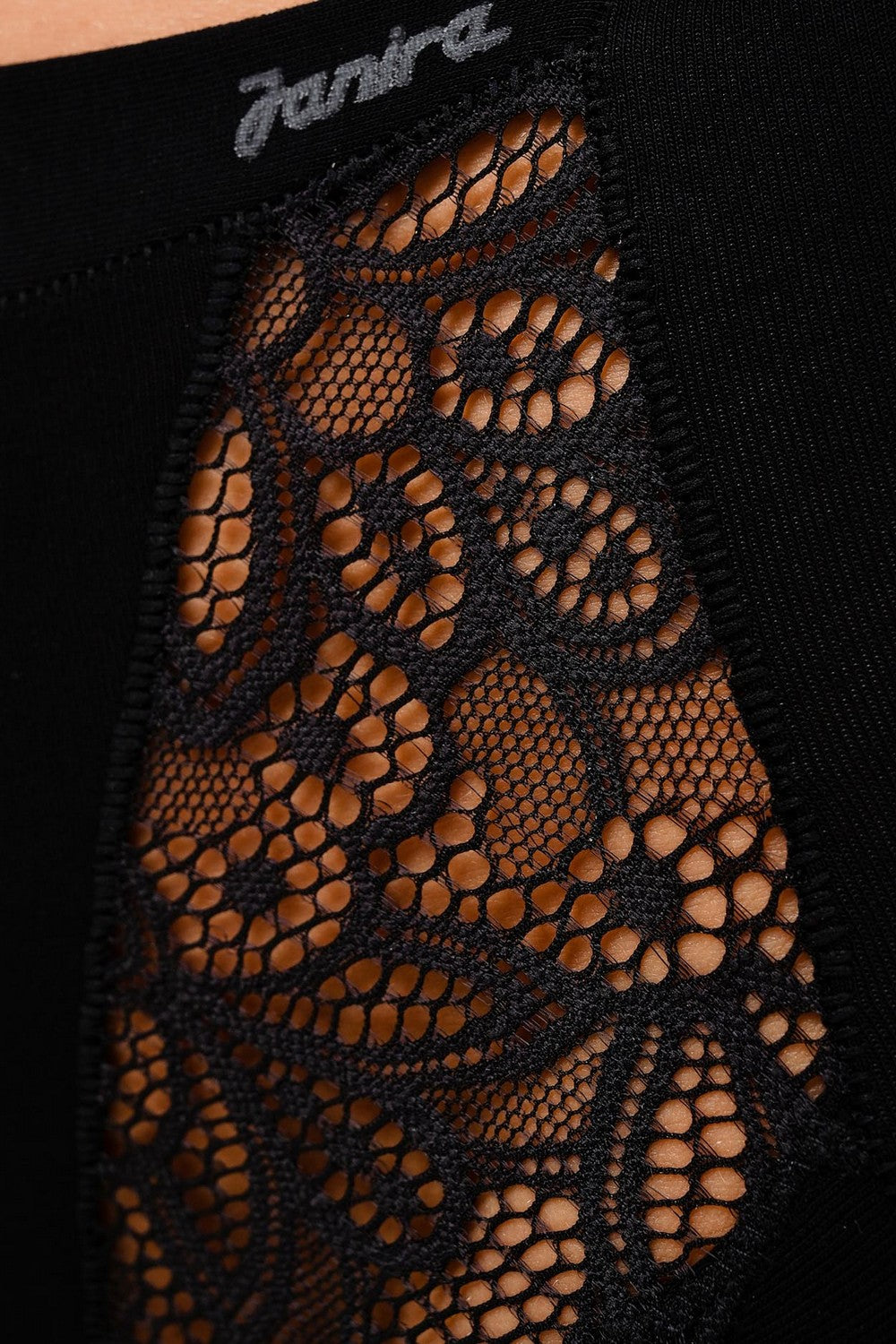 Трусики слип с кружевом 32267 Carey black