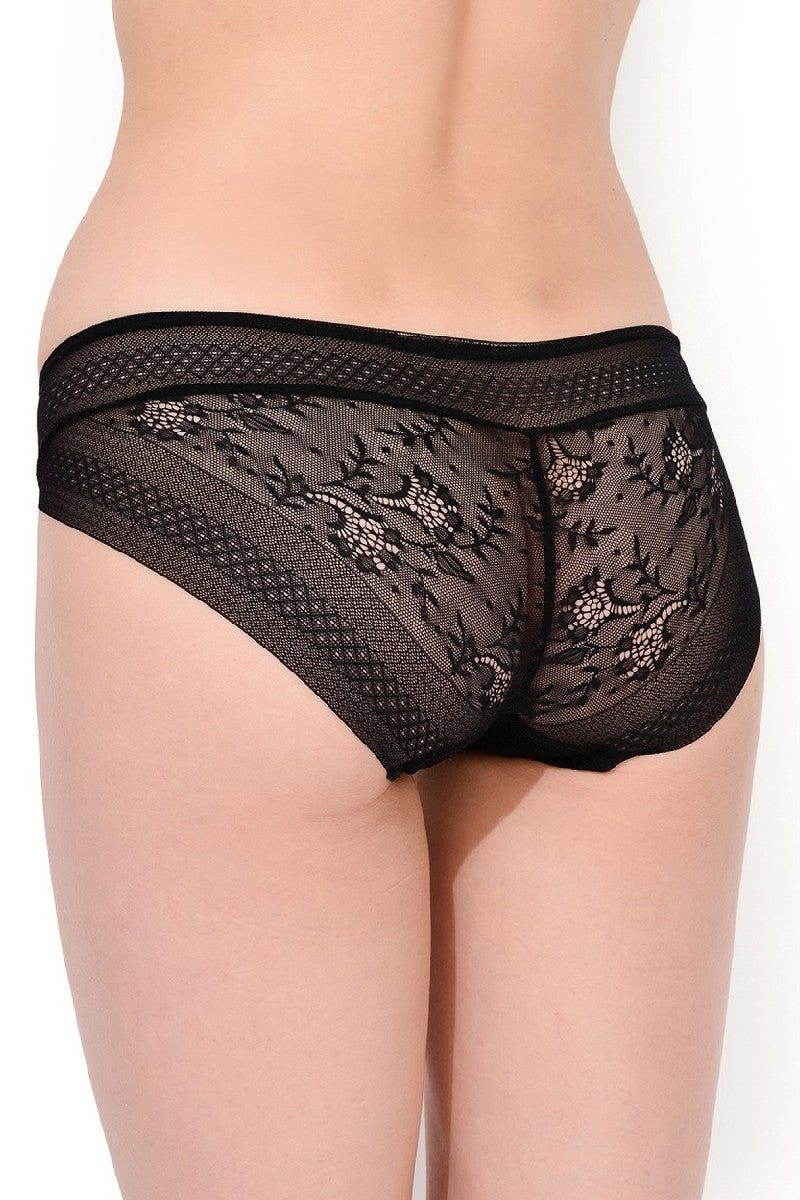 Бесшовные трусики слип с кружевом 31612 Bond magic band