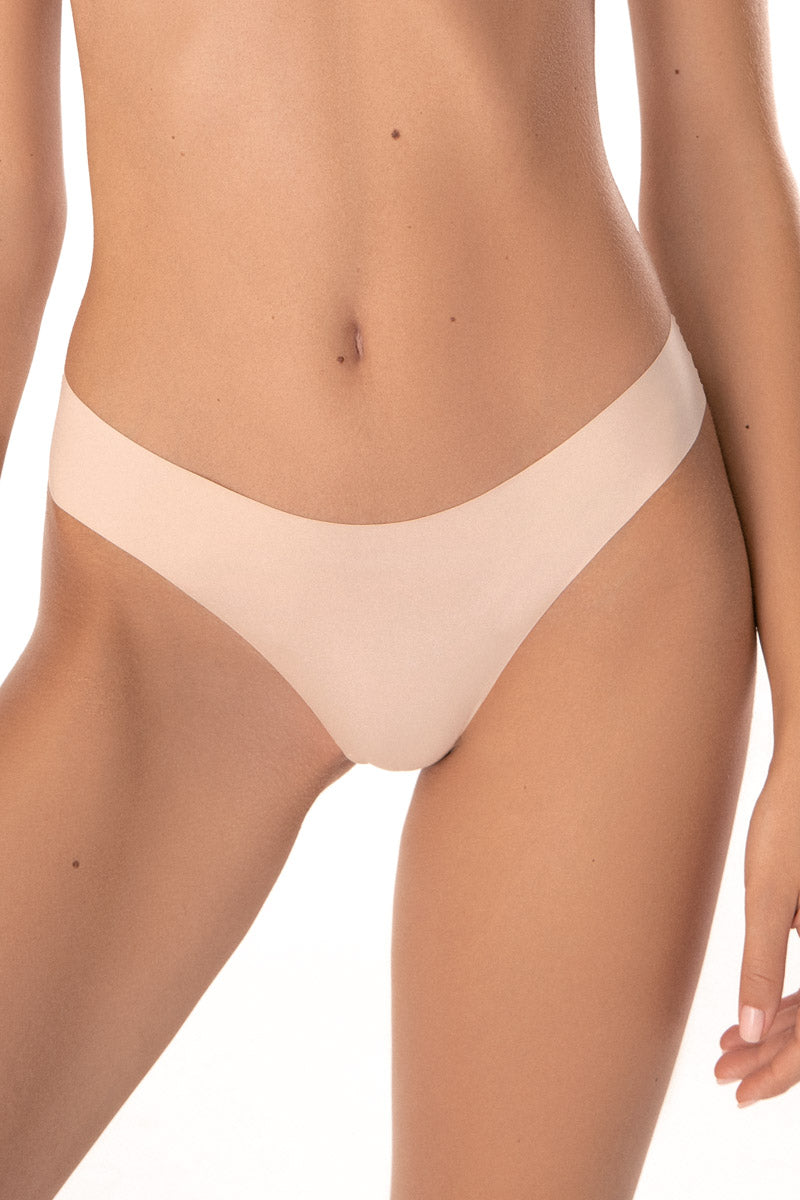 Бесшовные трусики слип 6204 Octavia beige