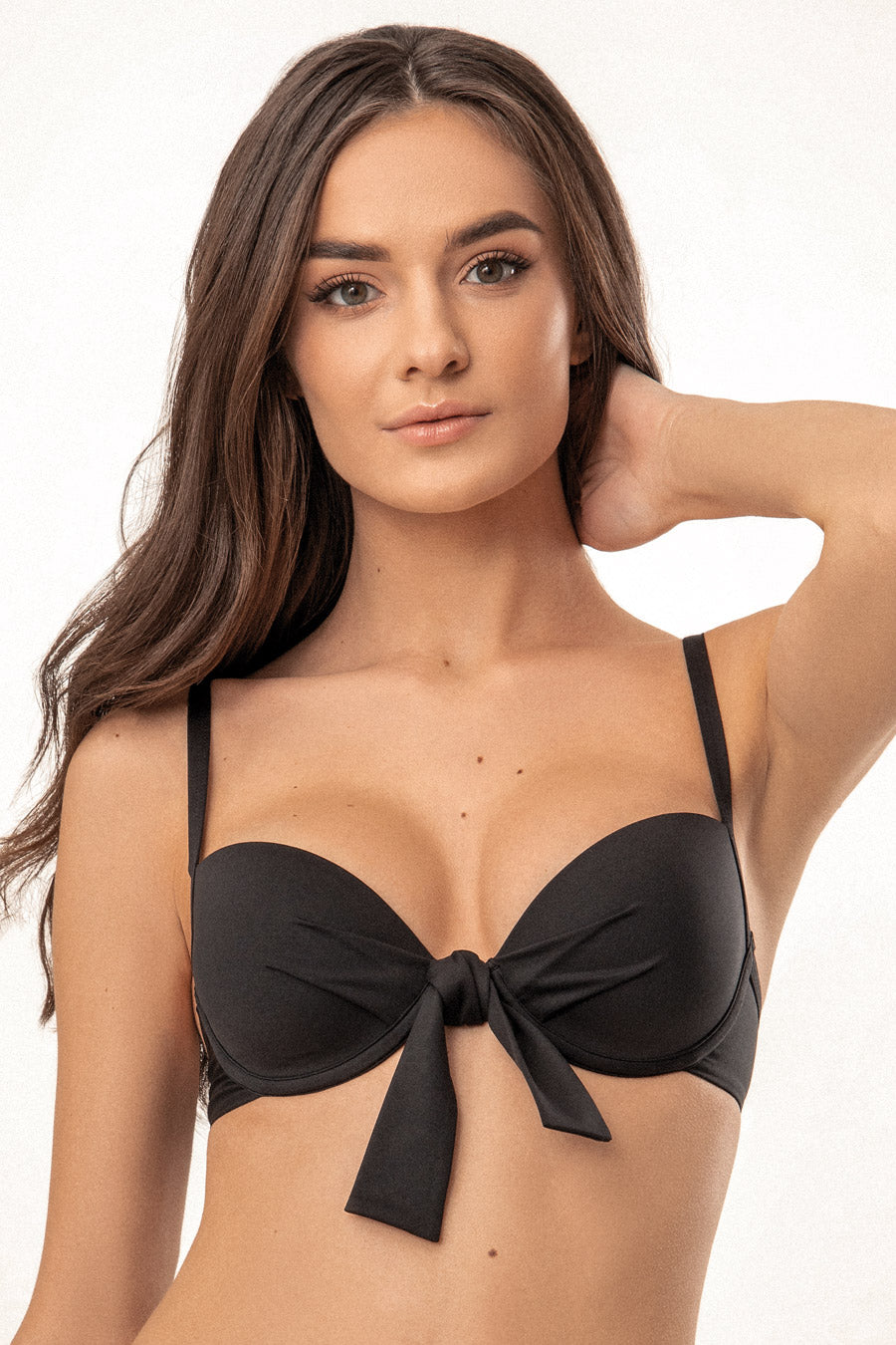 Купальный бюстгальтер push-up 6334/19 Iden black