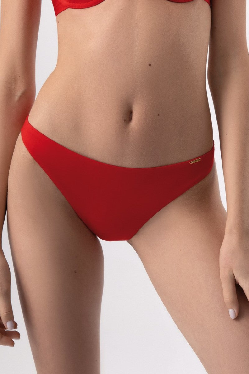 Купальные плавки слип 6406/18 Vivian red