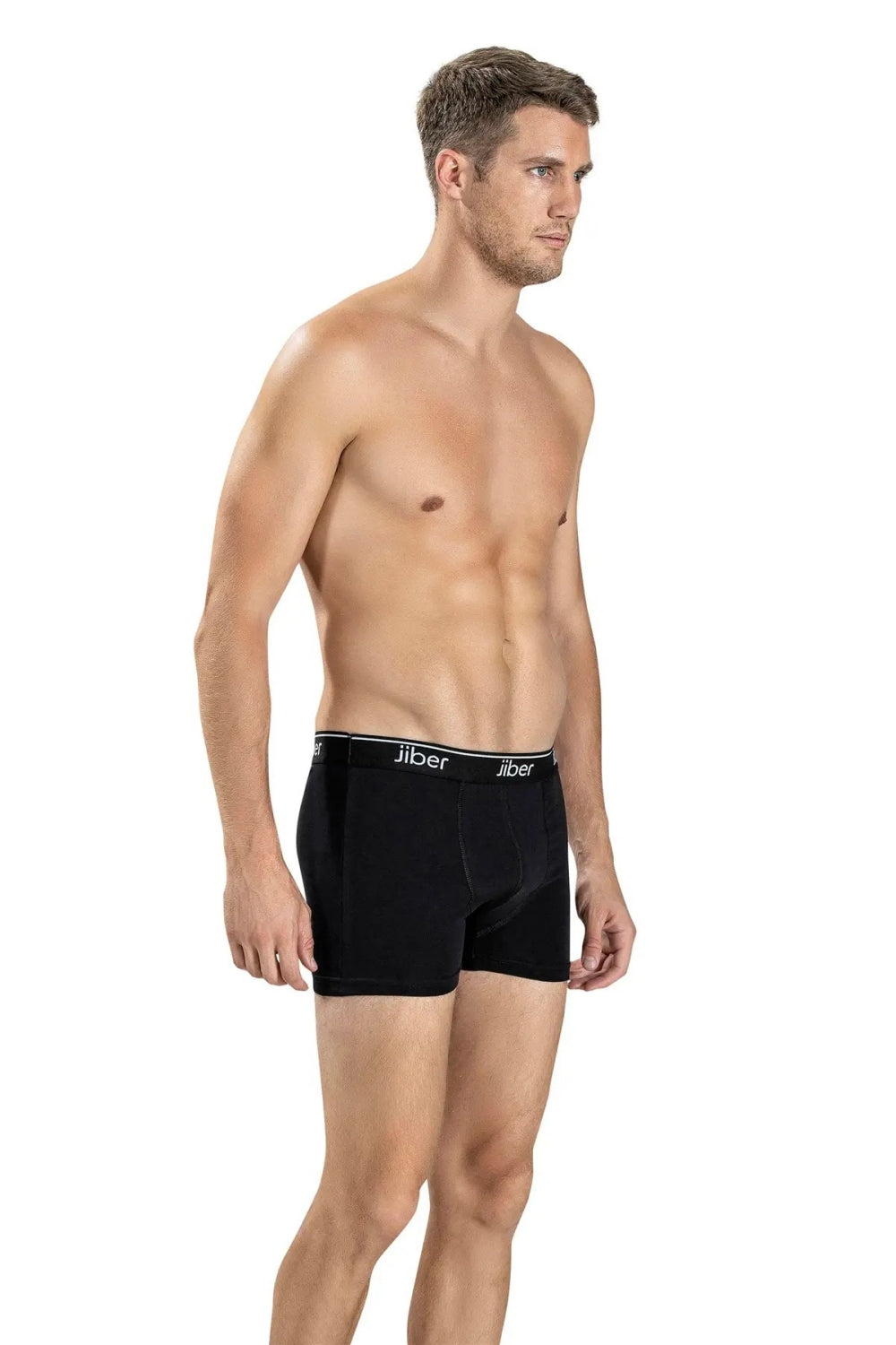 Мужские трусы шорты из хлопка 156 black