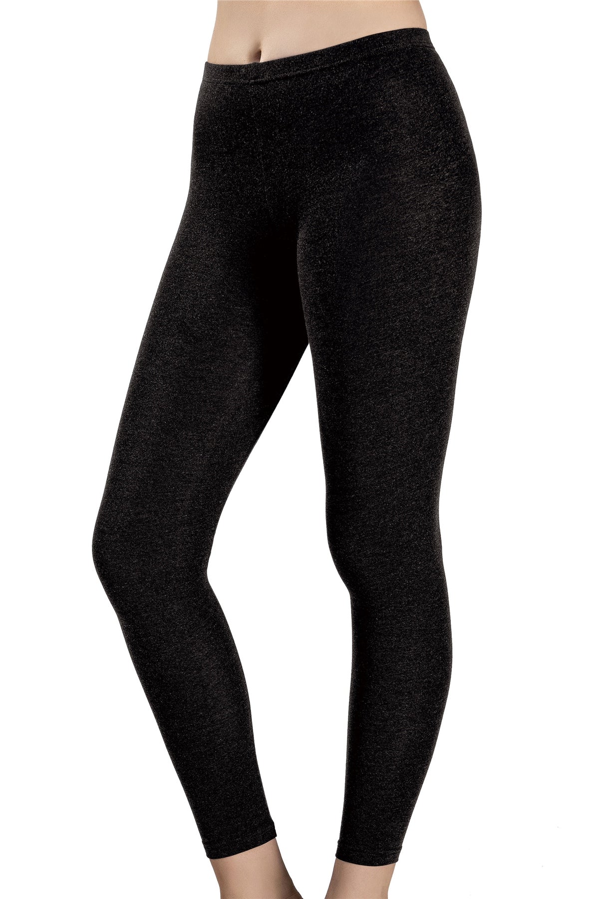 Термолеггинсы из вискозы 599 black