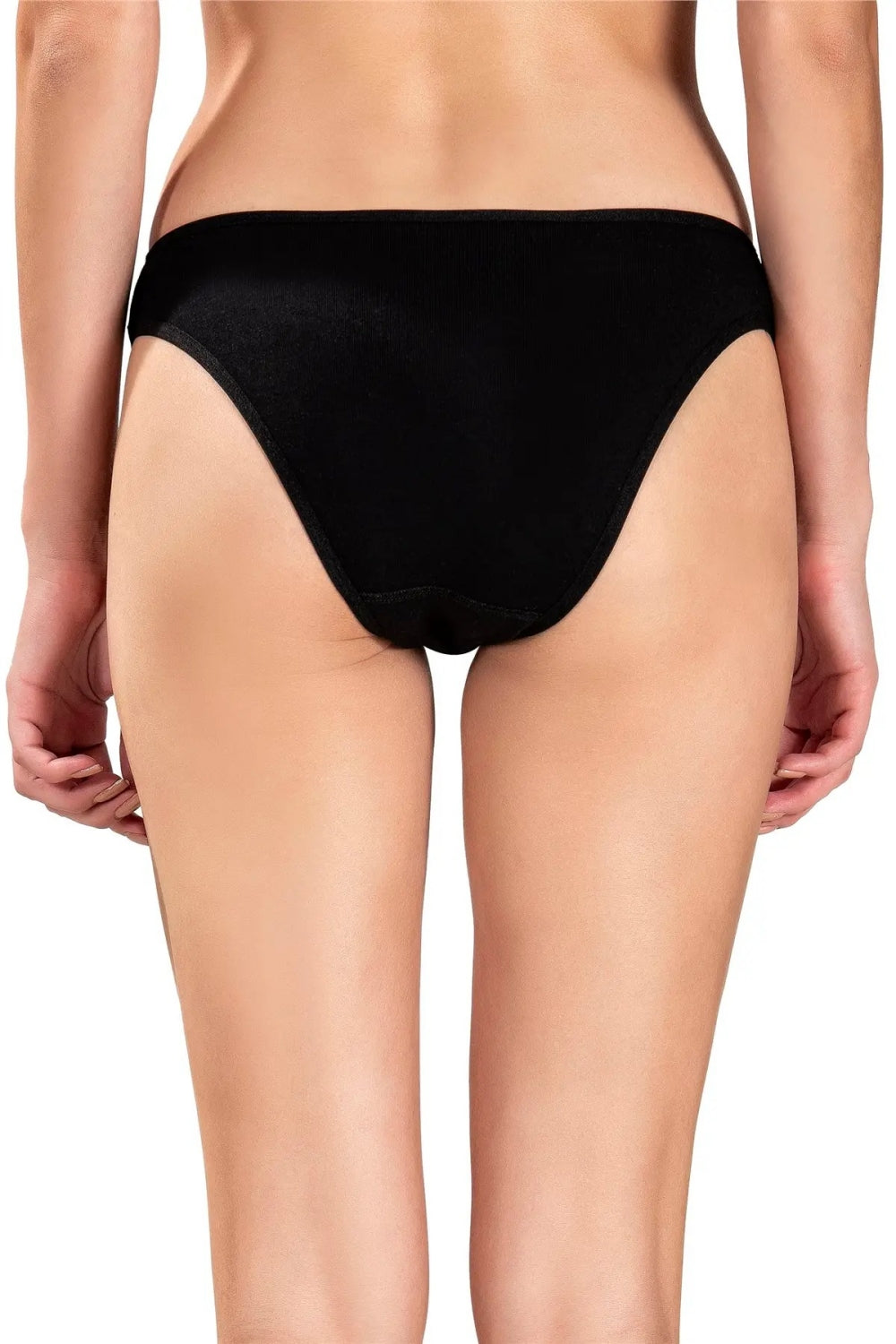 Хлопковые трусики слип 655 black