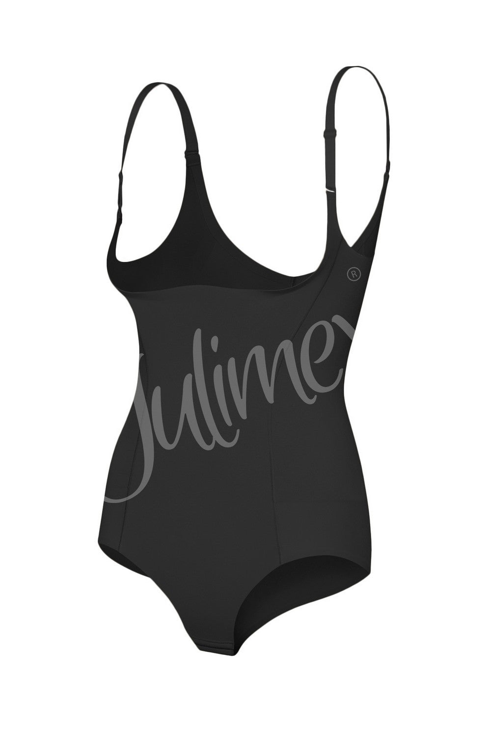 Бесшовное корректирующее боди с открытым верхом 219