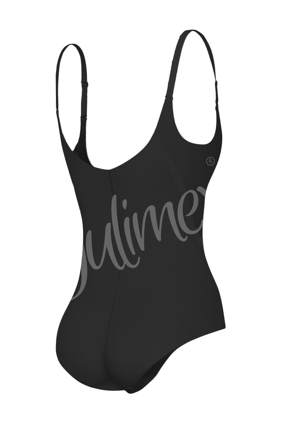 Бесшовное корректирующее боди с открытым верхом 219