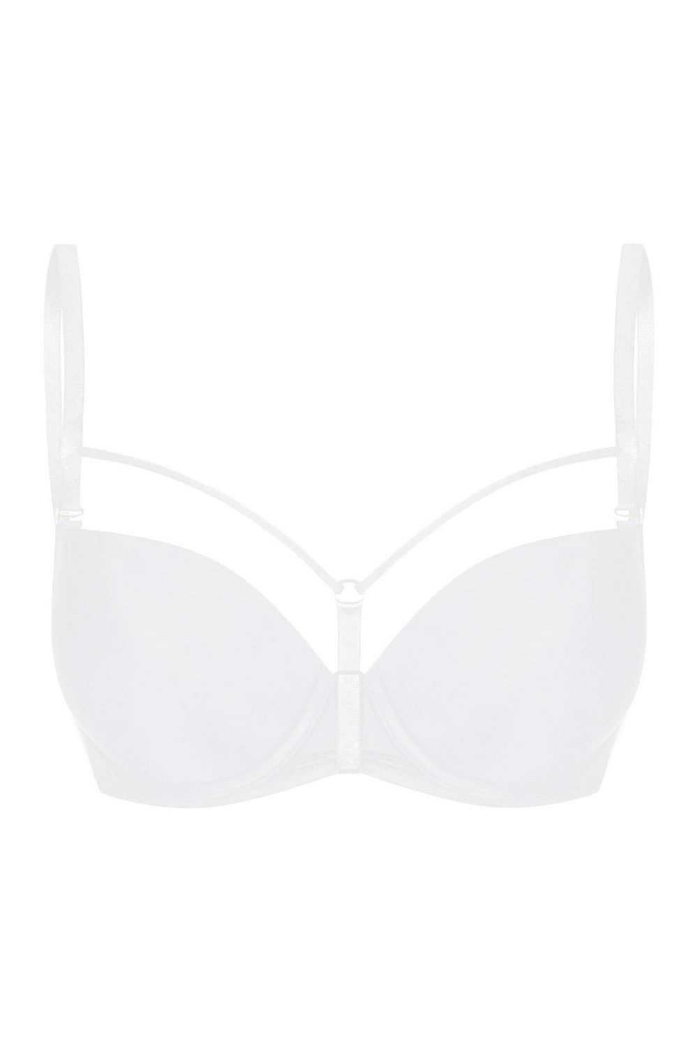 Декоративные бретели для декольте Solo white