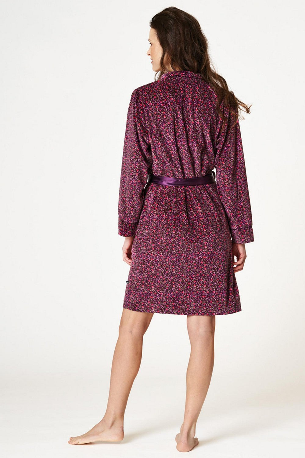 Халат с цветочным принтом LGD 640 B22