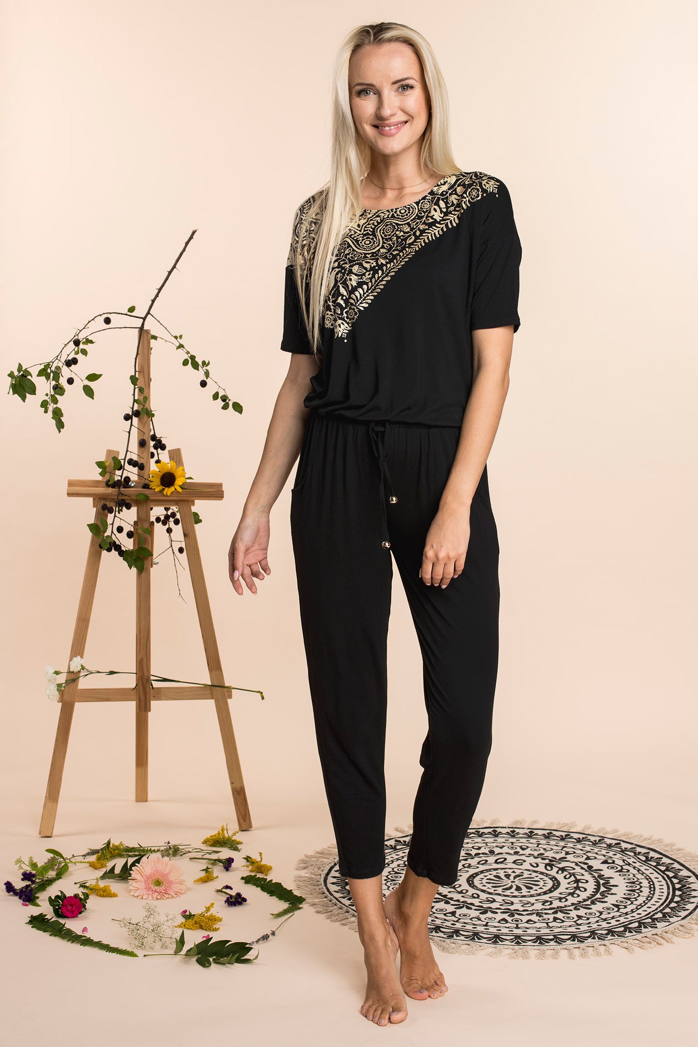 Домашній комбінезон зі штанами LHJ 930 A20