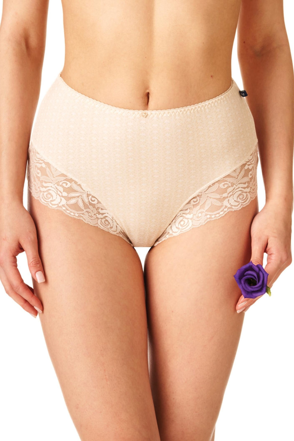 Высокие трусики слип из хлопка LPF 569 A23 (2 шт.)