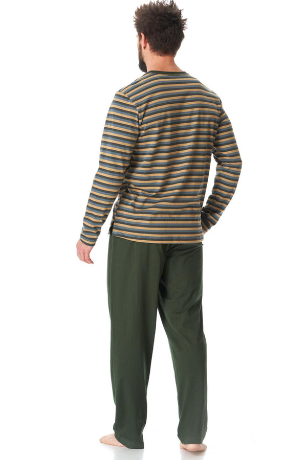 Мужская пижама из хлопка MNS 039 B23 green