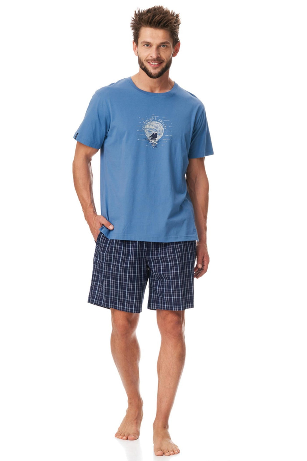 Мужская пижама из хлопка МNS 252 A23