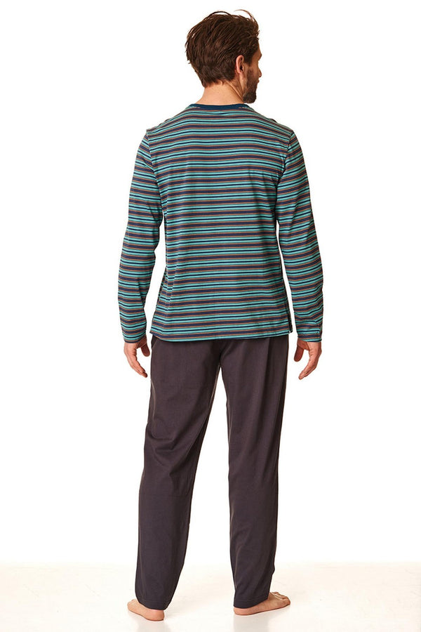 Мужская пижама в полоску MNS 383 B22