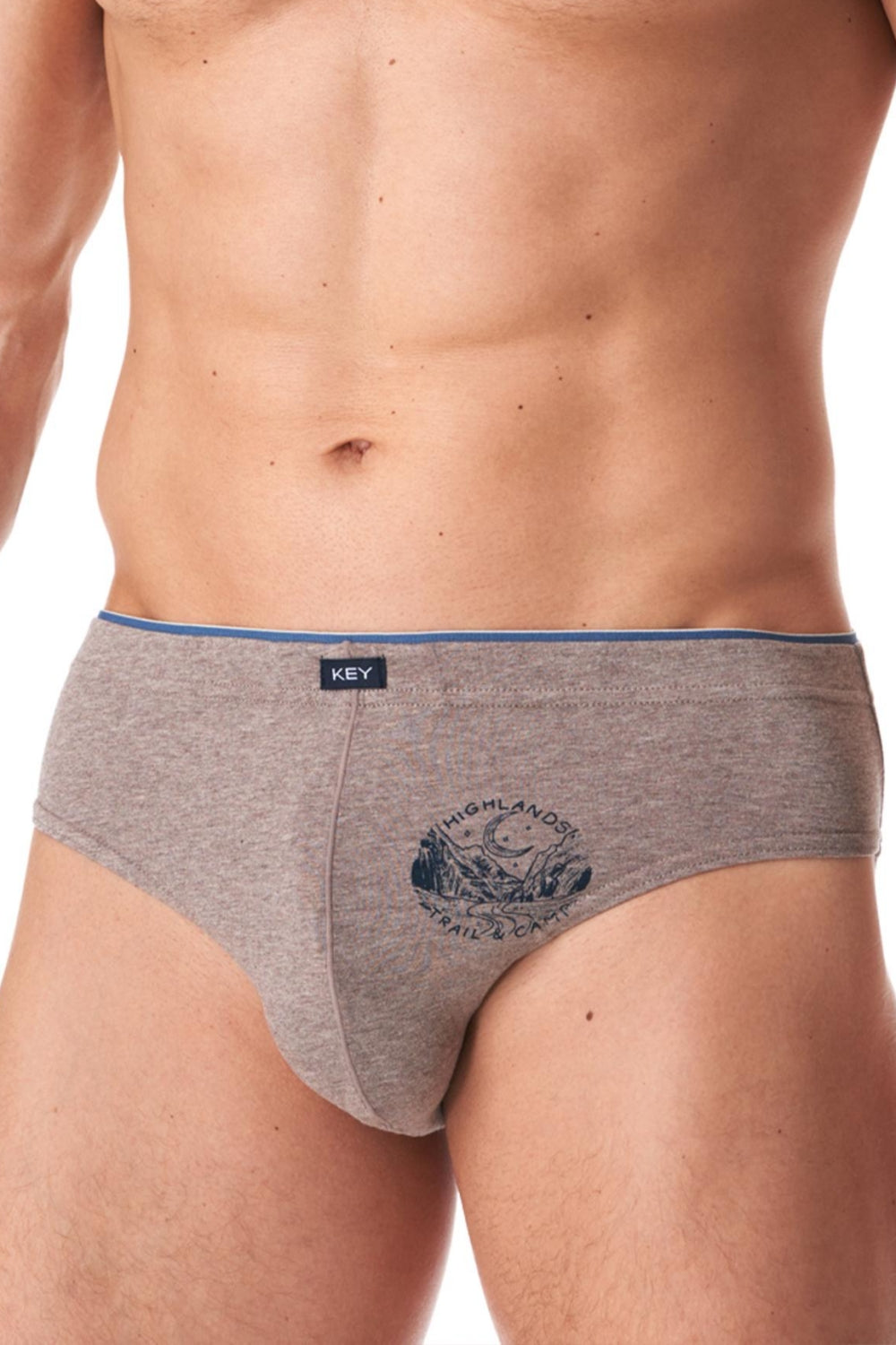 Мужские трусы слип с принтом MPP 622 B23 (2 шт.)