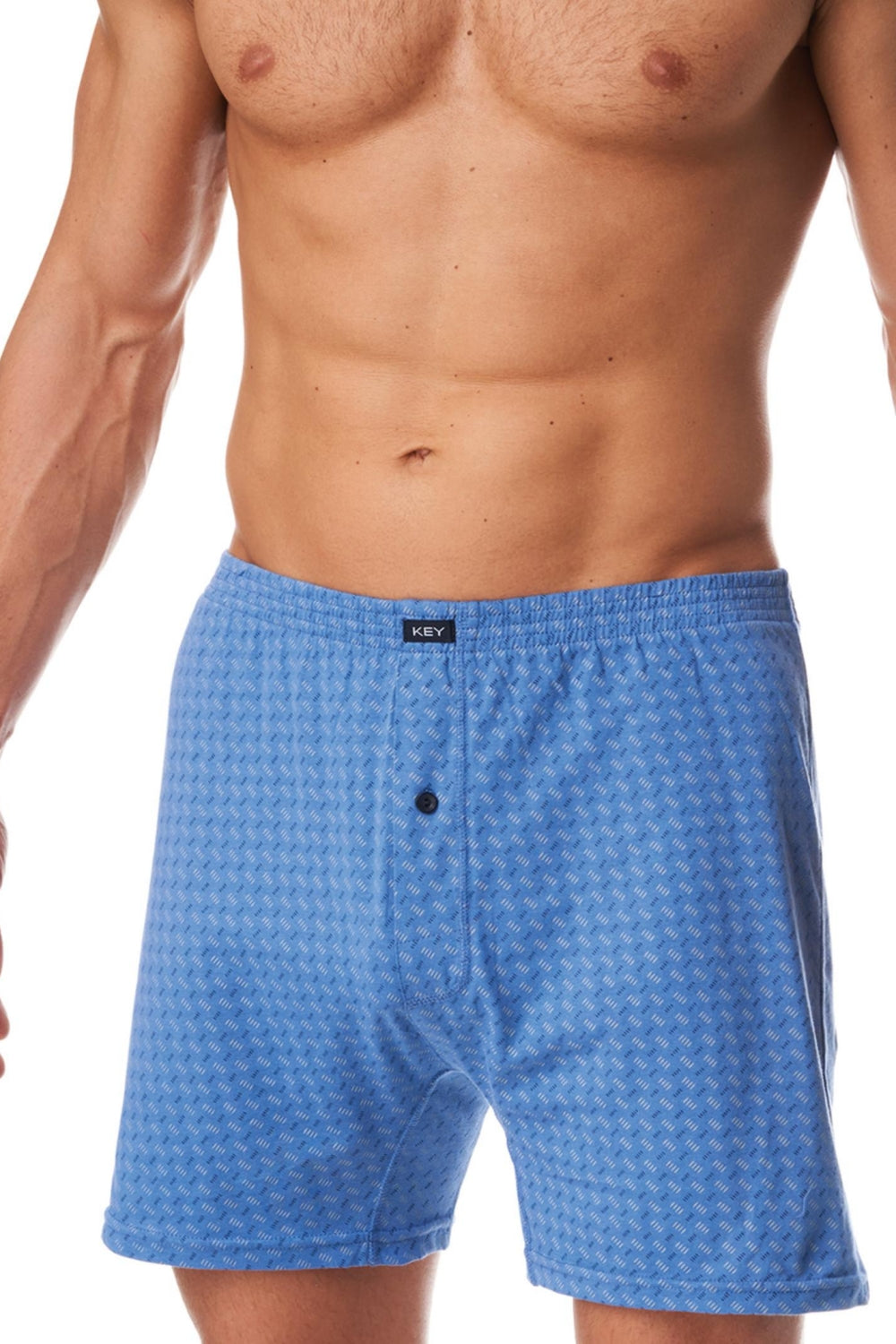 Мужские боксеры из хлопка MXC 760 A23 light blue