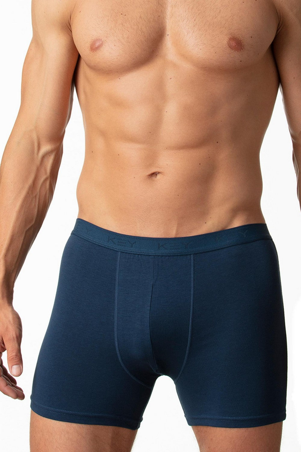 Мужские трусы шорты из хлопка MXM 019 dark blue