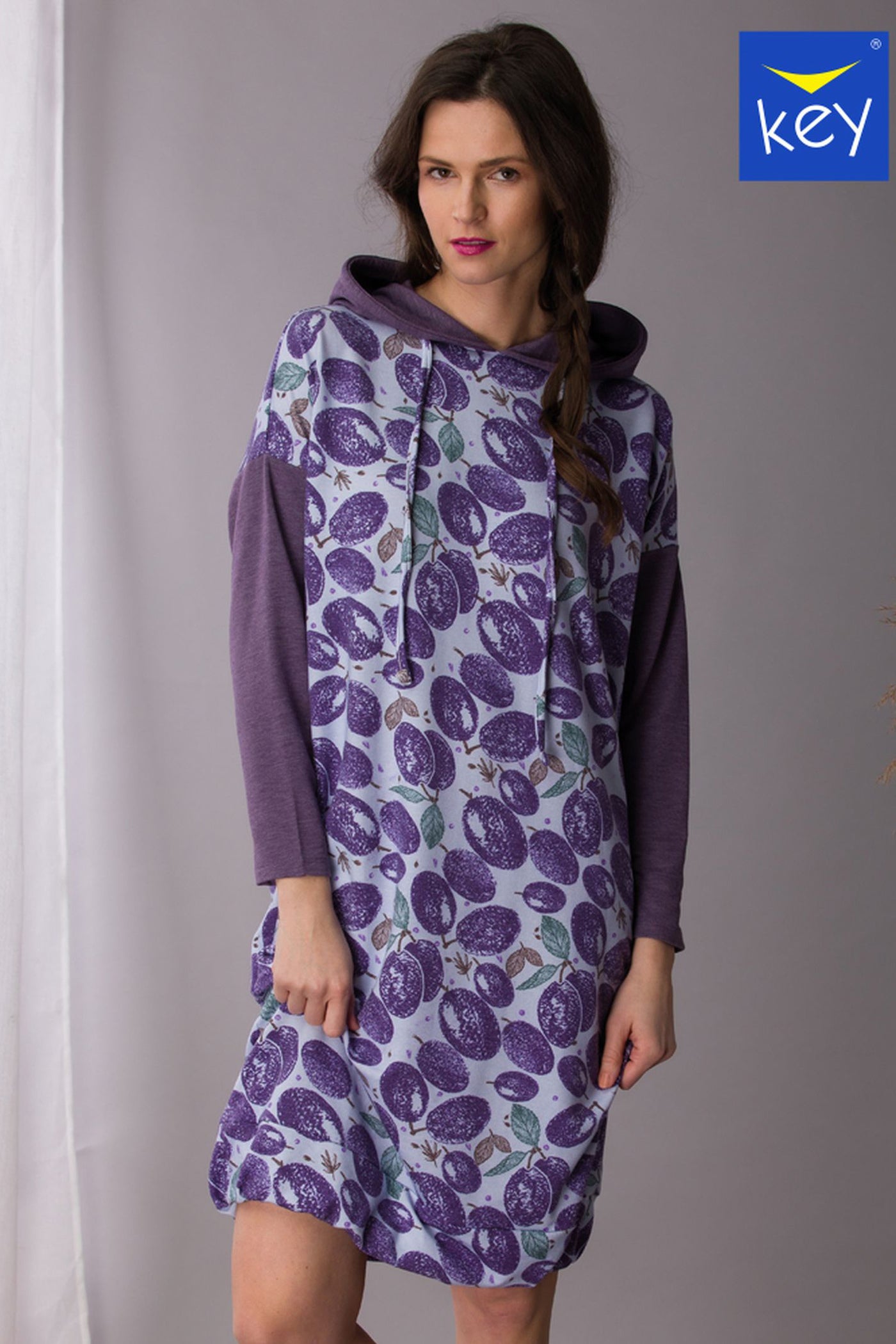 Трикотажное платье с карманами LHD 206 B21