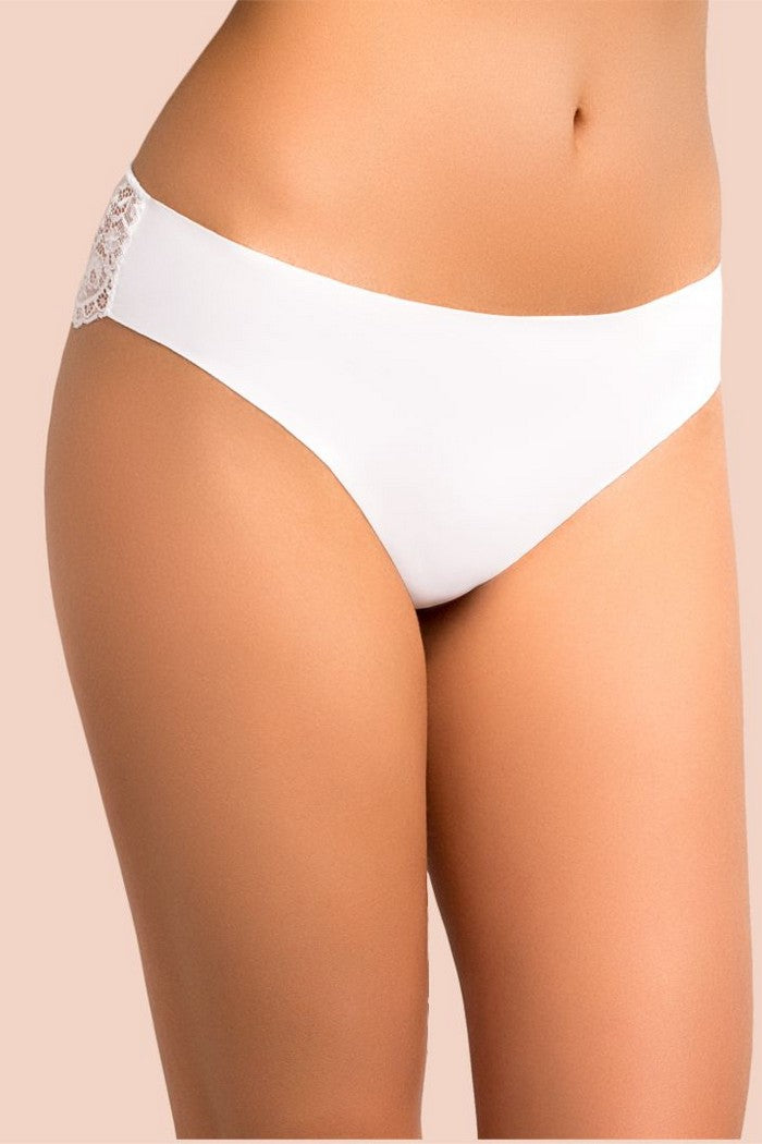 Бесшовные трусики бразилиана с кружевом 149 ML Invisible