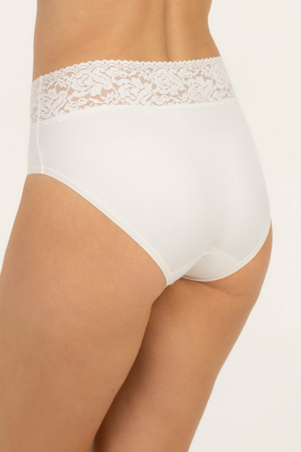 Высокие трусики слип 3151 ML Magda antique white