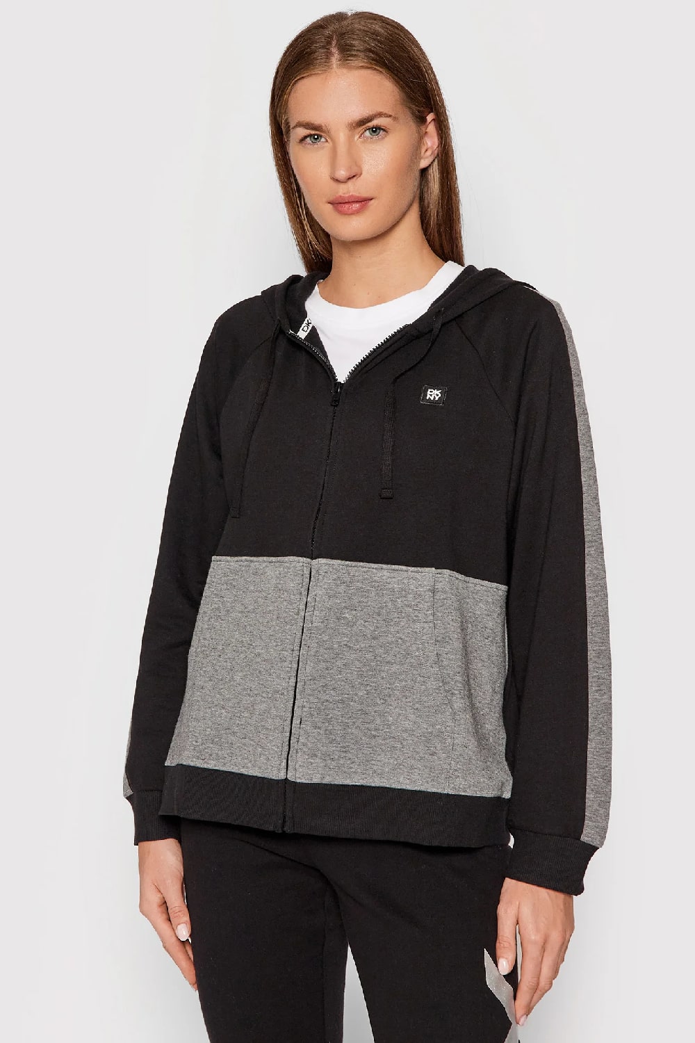 Кофта на молнии YI2022484/001 black