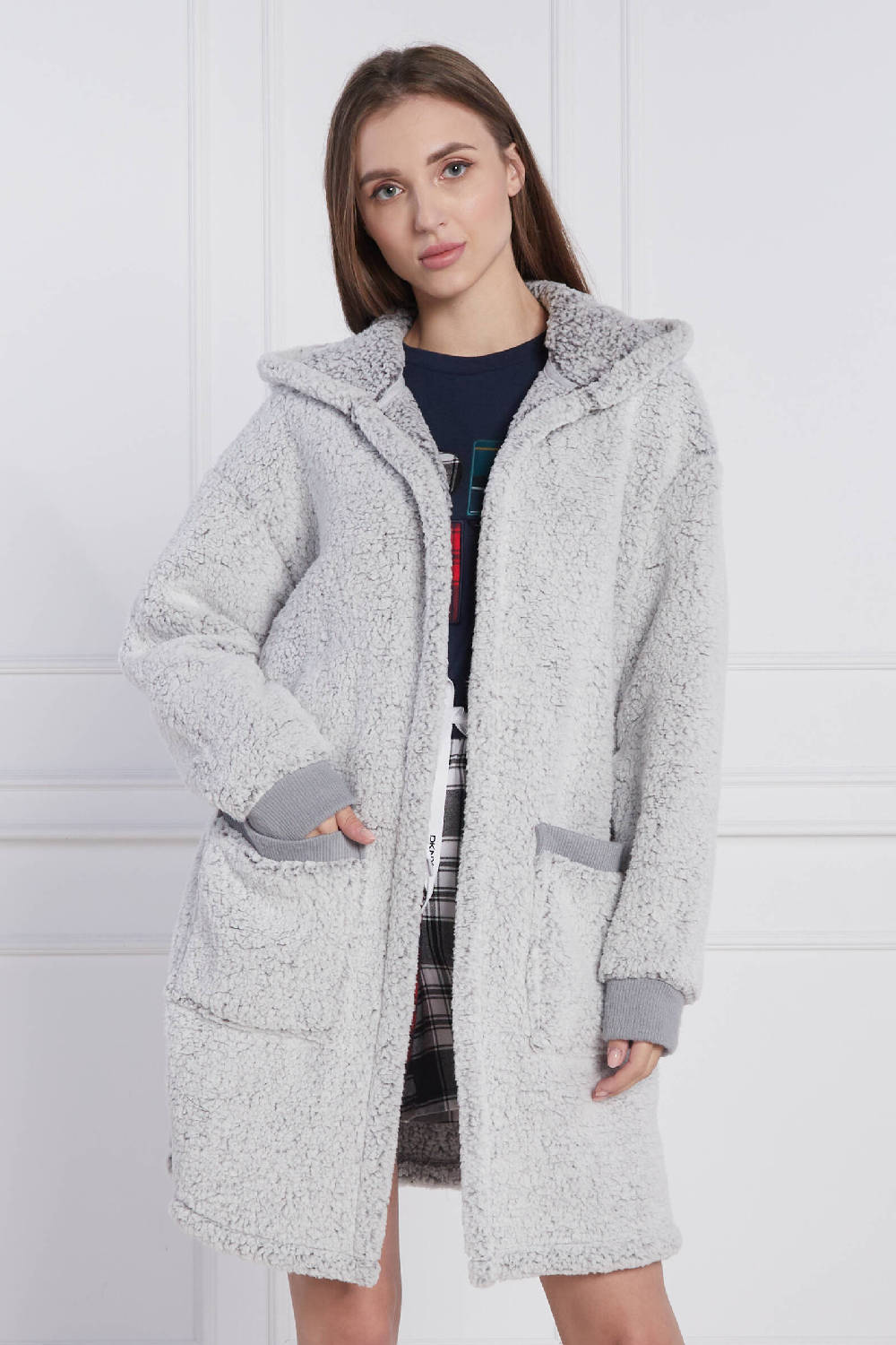 Флисовый кардиган YI2022599/001 grey