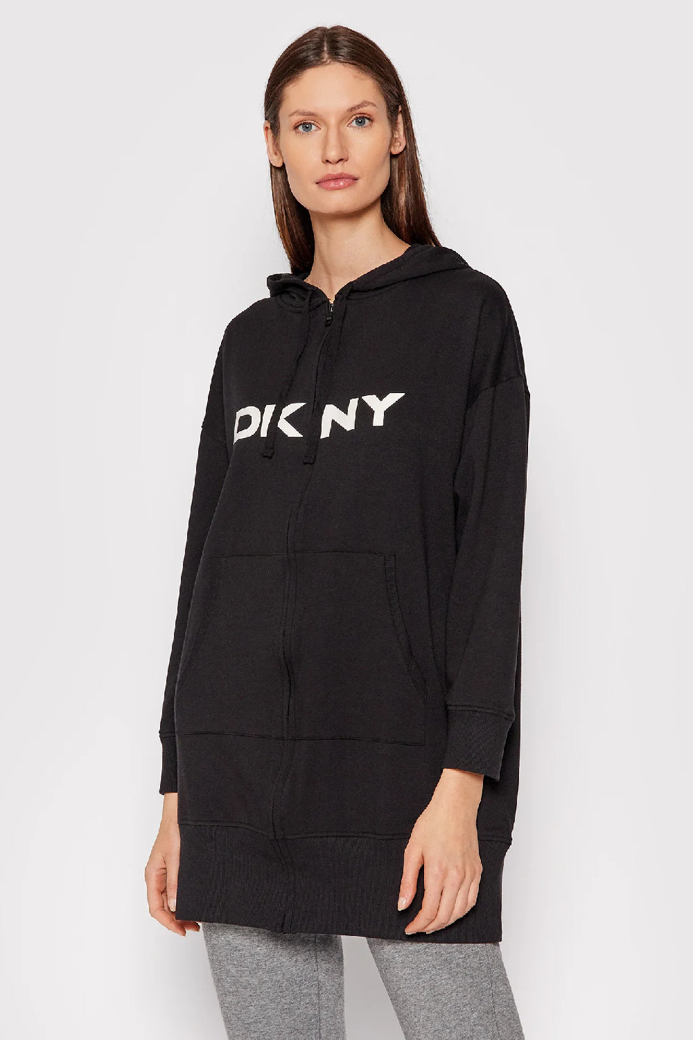 Удлиненная толстовка YI2622484/001 Make your move black