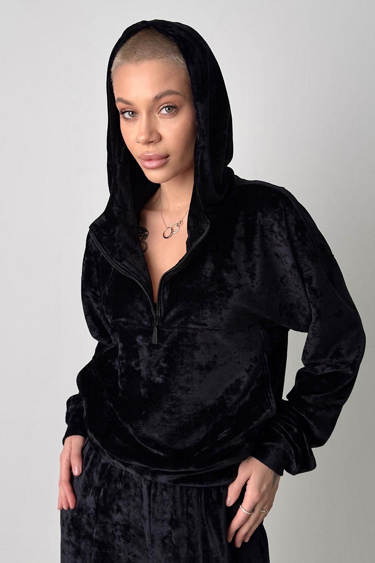 Велюровый джемпер 1486/50310