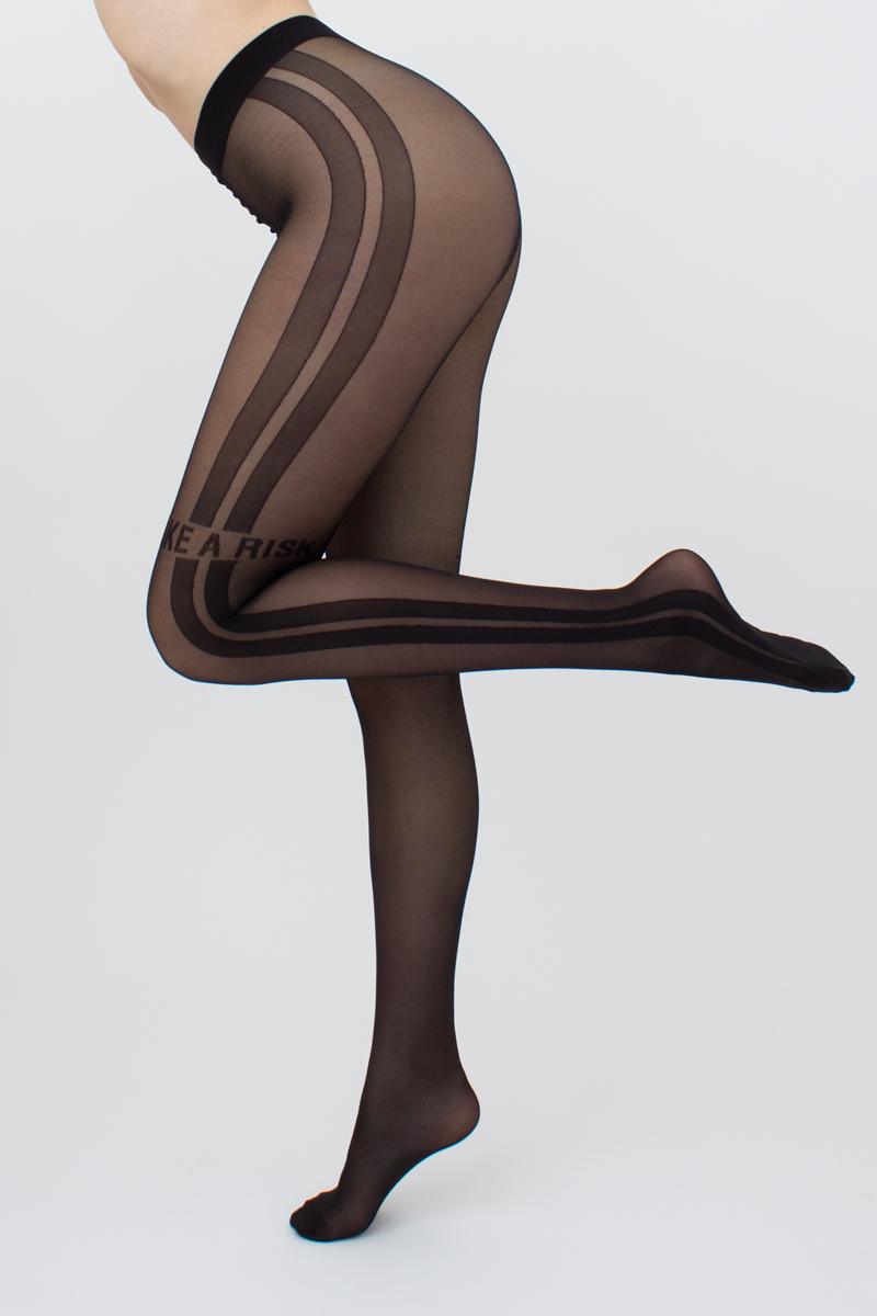 Колготки с надписью Fashionista 6 40d